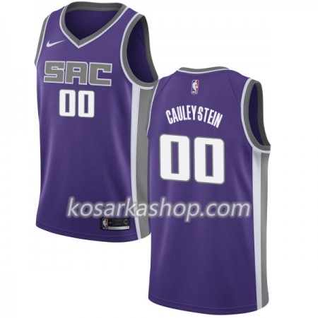 Dres Sacramento Kings Willie Cauley-Stein 00 Nike 2017-18 Ljubičasta Swingman